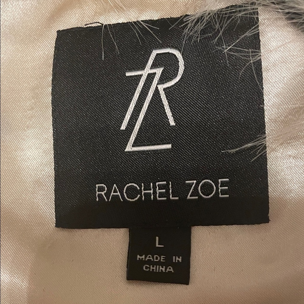 Rachel Zoe Cream Faux Fur Vest - Picture 2 of 5